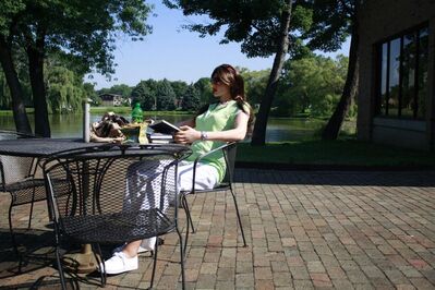 Study time
University of Toledo (Ohio) at Scott Park Campus
