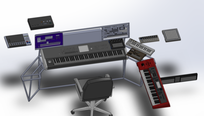 New Keybaord stand

